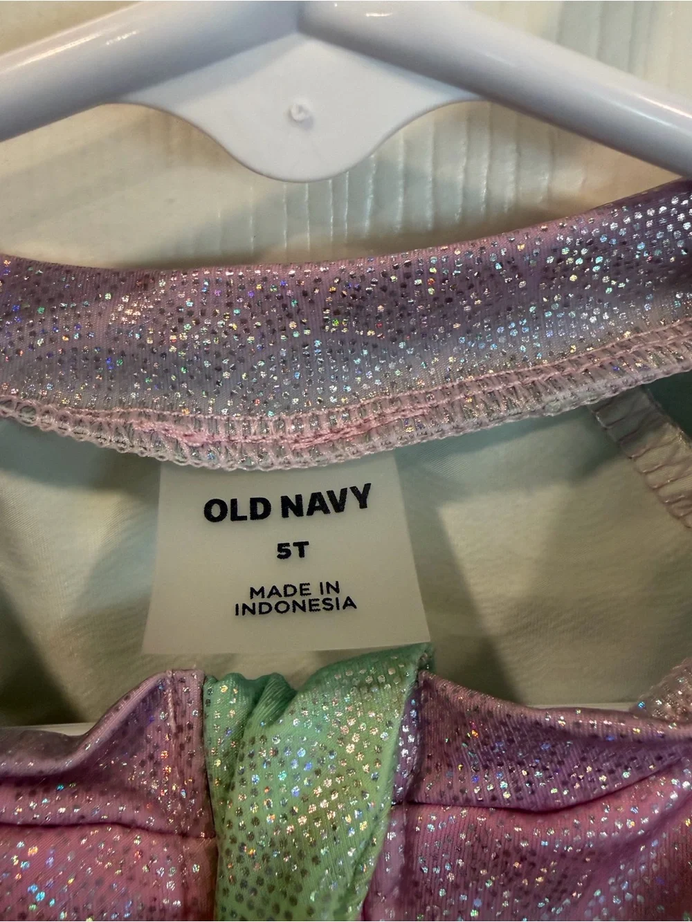 Old Navy sparkling rainbow